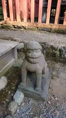 板倉雷電神社の狛犬