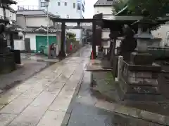 鮫州八幡神社の鳥居