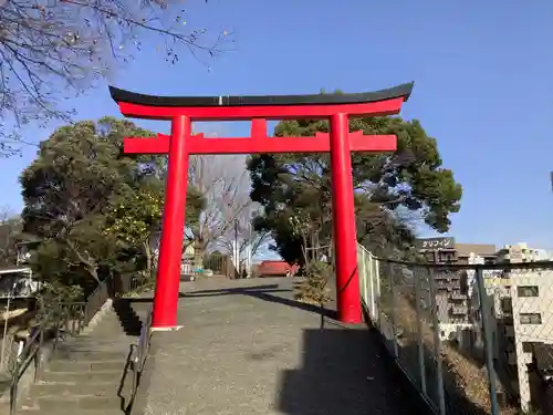 （芝生）浅間神社の鳥居