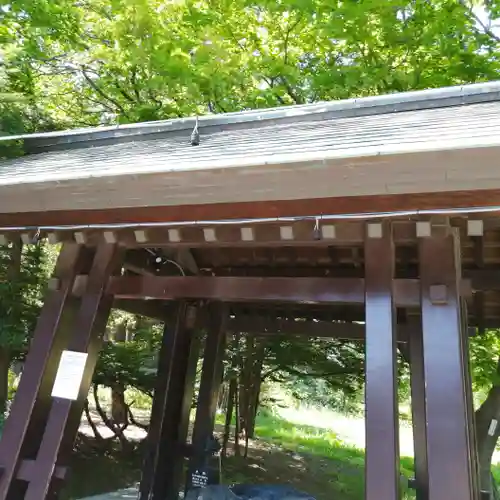 月寒神社の手水舎