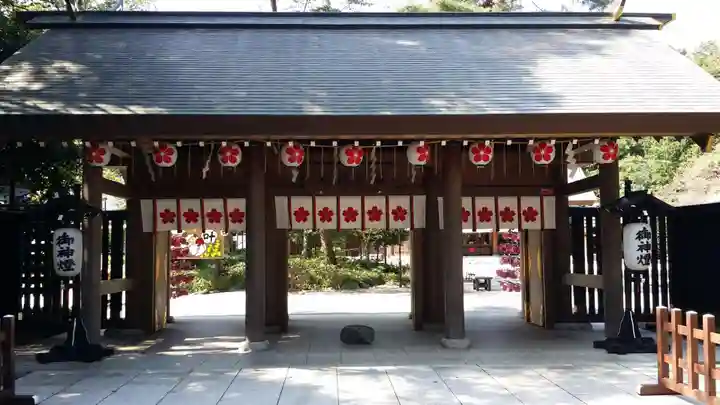 櫻木神社の山門・神門