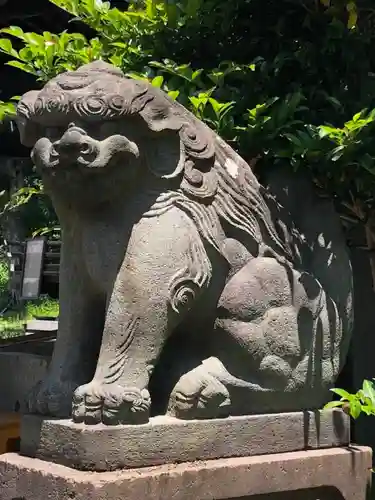 鷺宮八幡神社の狛犬