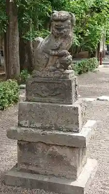 旭川神社の狛犬