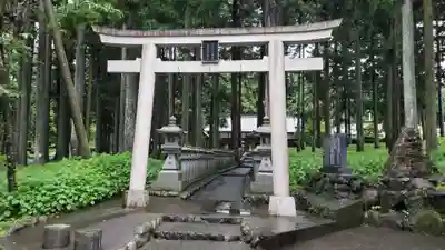 山宮浅間神社の鳥居