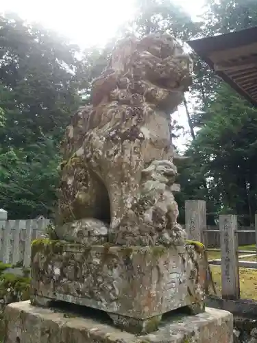 粟鹿神社の狛犬