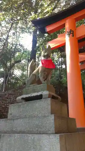 伏見稲荷大社の狛犬