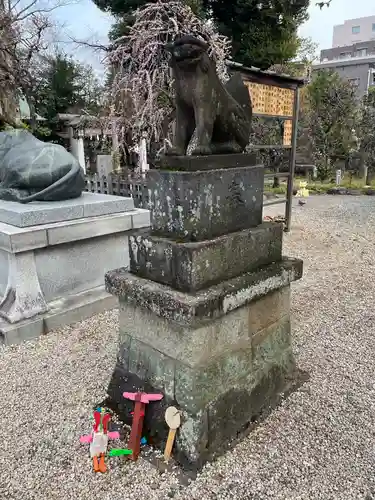 布多天神社の狛犬