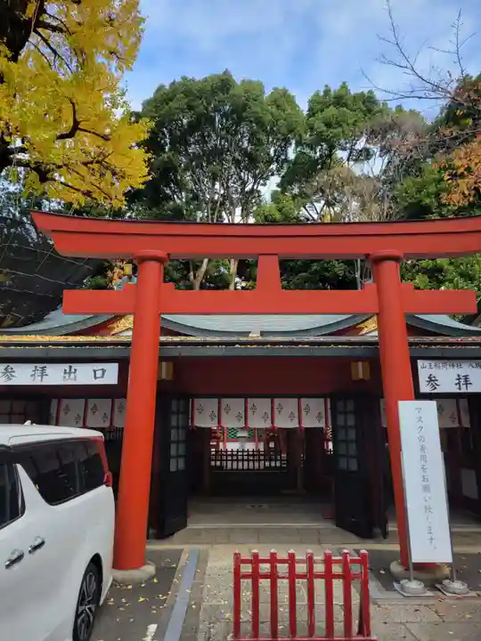 日枝神社の本殿・本堂