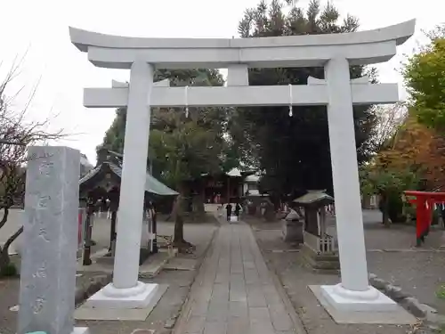 町田天満宮の鳥居