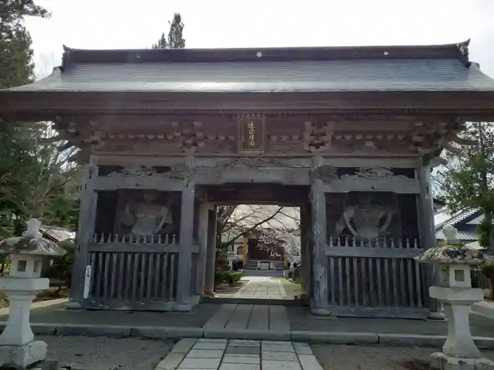 常堅寺の山門・神門