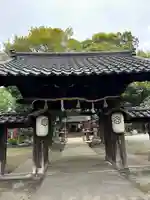 豊田白山神社の山門・神門