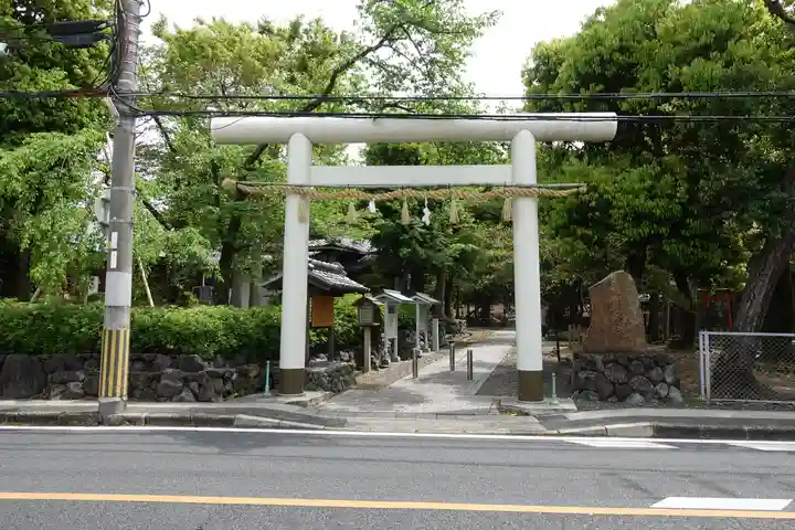 神明神社(神明皇大神宮)の鳥居
