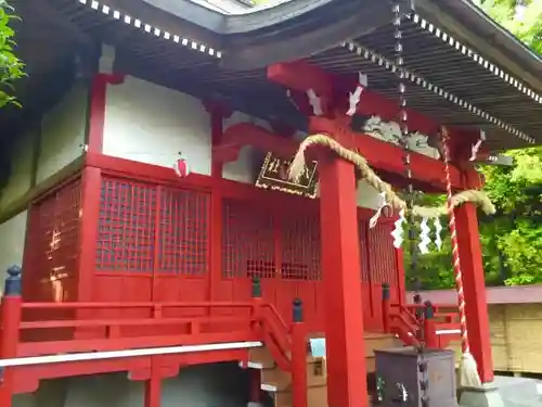 南大沢八幡神社の本殿・本堂