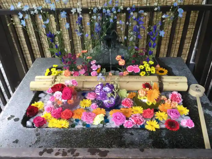 豊平神社の手水舎
