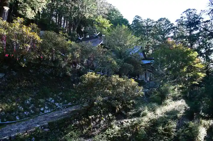 玉置神社の庭園