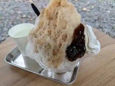 諏訪神社の食事