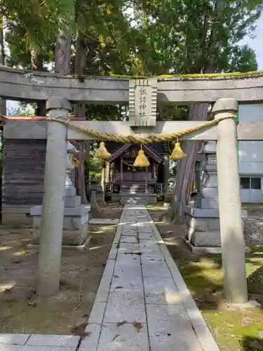 諏訪神社の鳥居