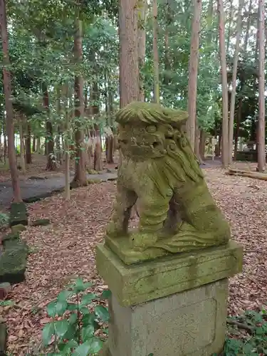 対面石八幡神社の狛犬