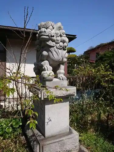 五所神社の狛犬