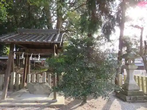 久米御縣神社の手水舎