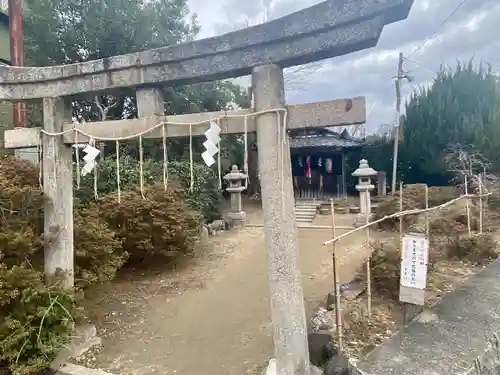 吉祥院天満宮の鳥居