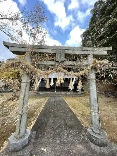 貴布祢神社の鳥居
