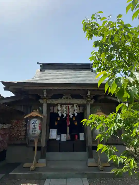 櫻井子安神社の本殿・本堂