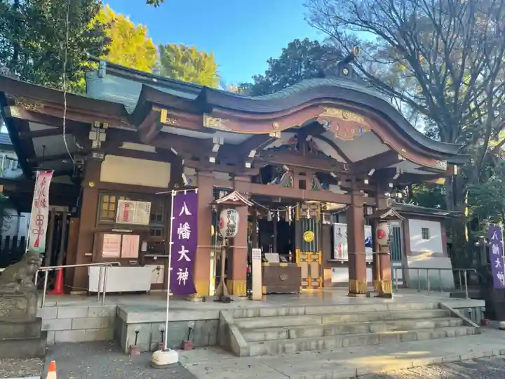 北澤八幡神社の本殿・本堂