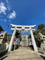 藤ノ木白山神社の鳥居