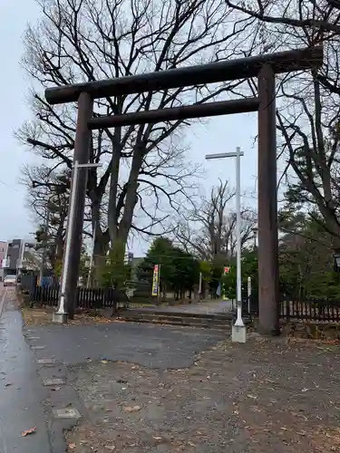 月寒神社の鳥居