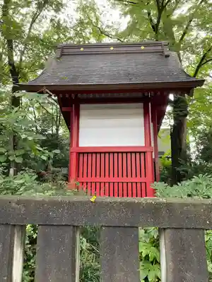 柞祖霊社の本殿・本堂