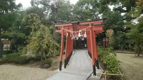 辛國神社の鳥居