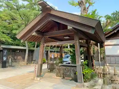 意富比神社の手水舎
