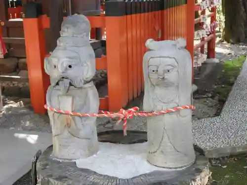 賀茂御祖神社（下鴨神社）の像