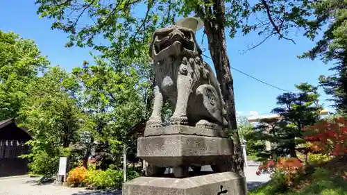 比布神社の狛犬