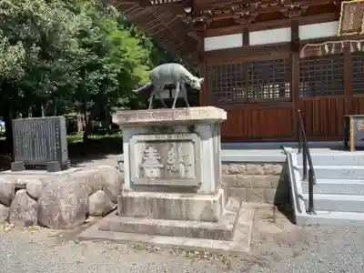 大谷神社の狛犬