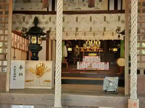 津田天満神社の本殿・本堂