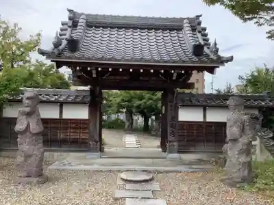 立圓寺の山門・神門