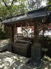 御田八幡神社の手水