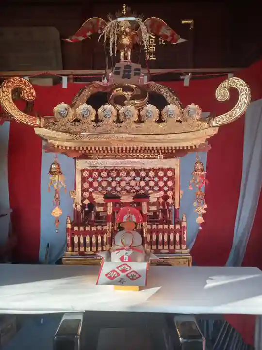 奥戸天祖神社のお祭り