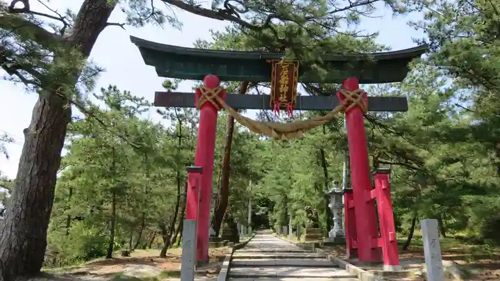 石船神社(岩船神社)の鳥居