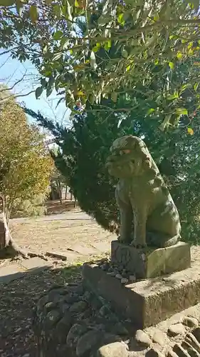 涌谷神社の狛犬