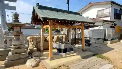 平石井神社の手水舎