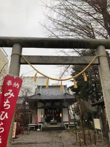 庚申神社の鳥居