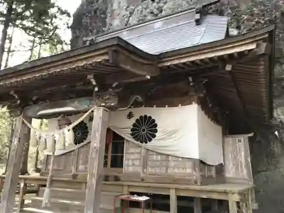 中之嶽神社の本殿・本堂