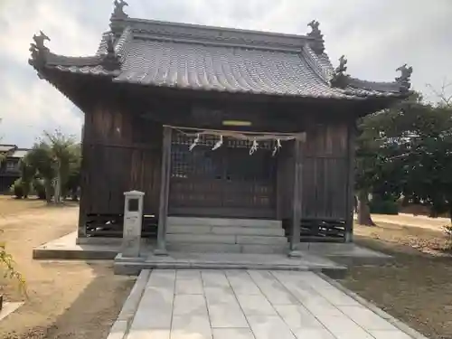 綱敷天満神社の本殿