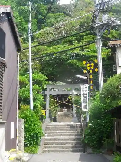 御霊神社の周辺