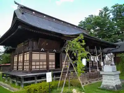 梁川天神社の本殿・本堂