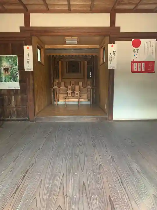 津島社の本殿・本堂