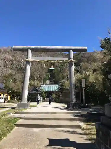 洲崎神社の鳥居